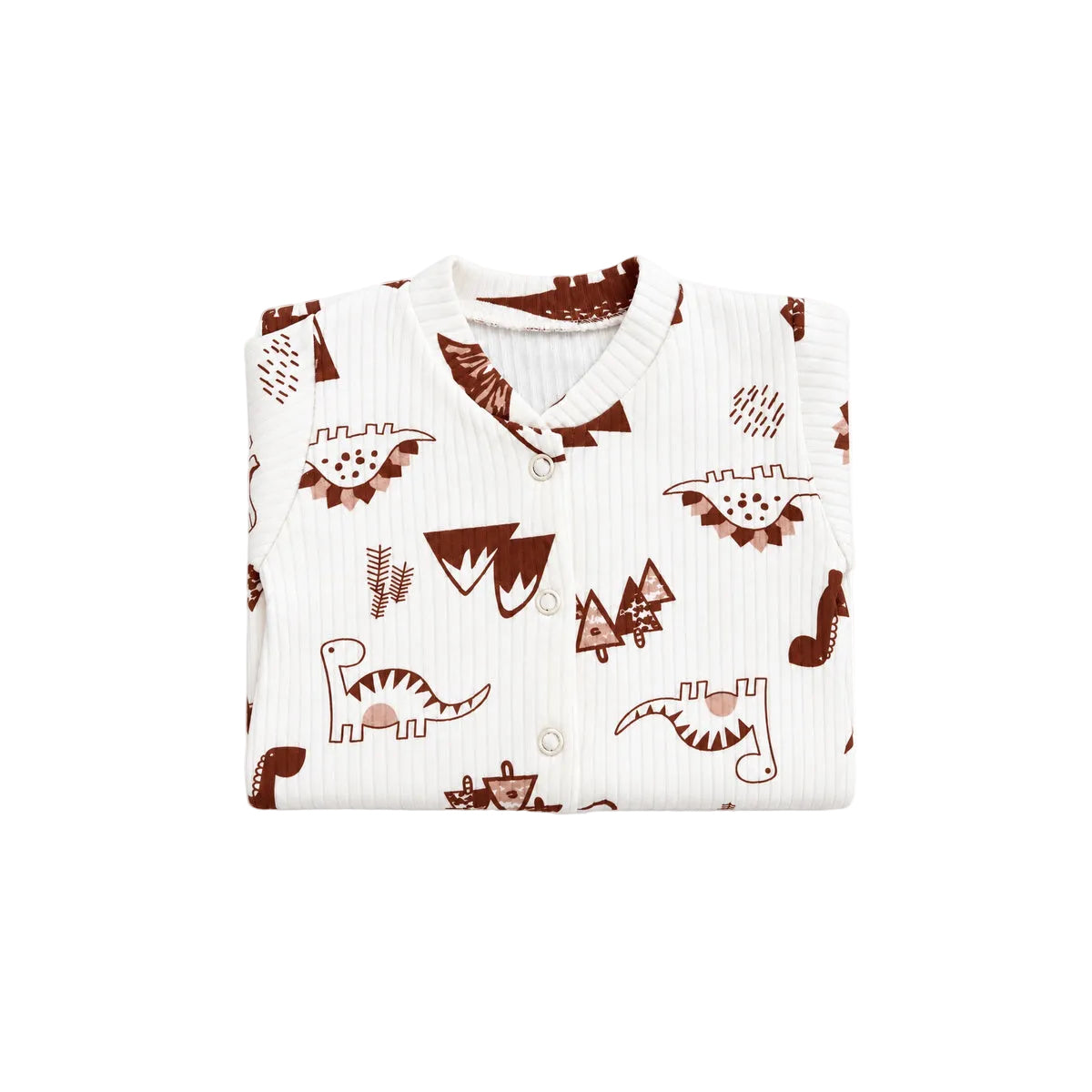 Grenouillère bébé garçon à motif dinosaures