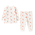 Ensemble pyjama bébé unisexe 2 pièces à motif oiseaux