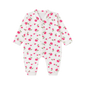 Strampler für Baby-Mädchen mit Blumenmuster