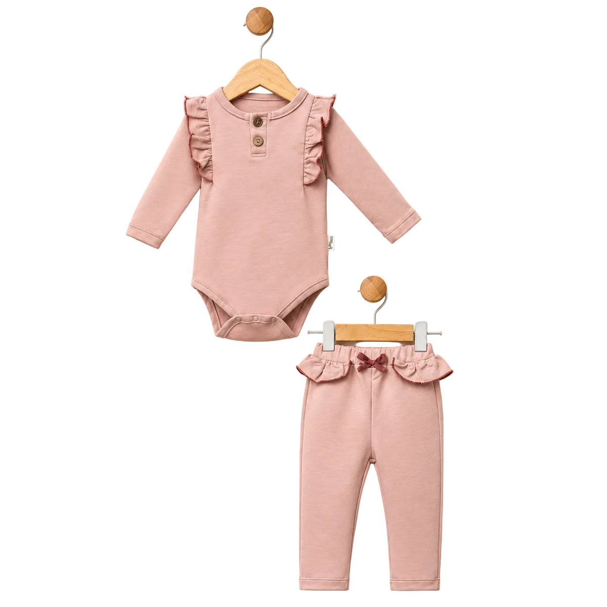 Ensemble bébé 2 pièces à volants