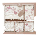 Baby Zuhu Geburtsset – Rosa Schmetterlinge