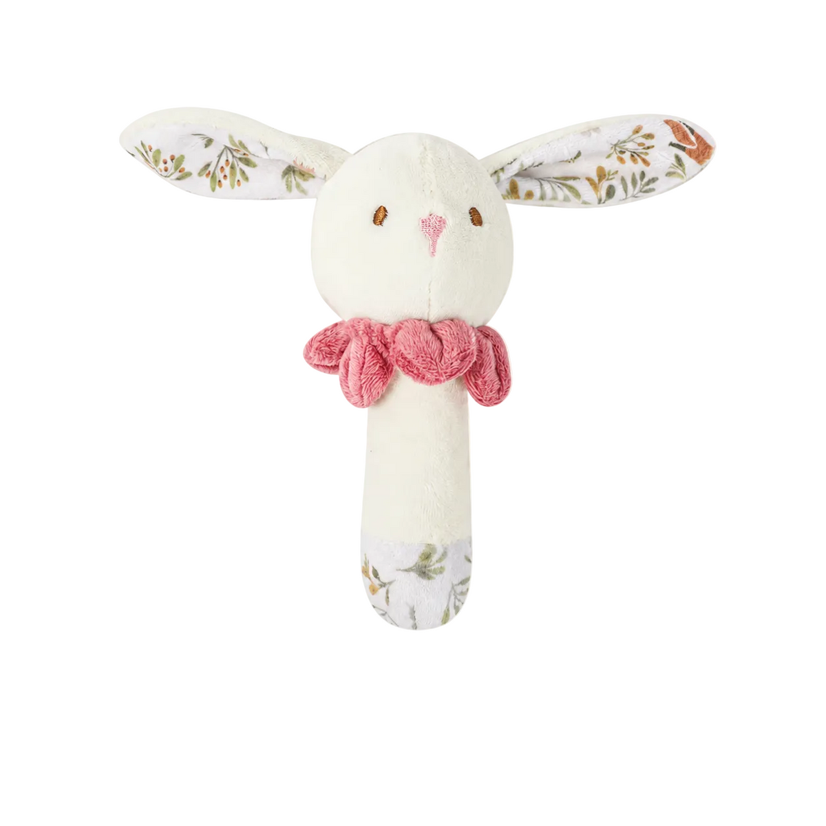 Hochet sonore lapin en peluche
