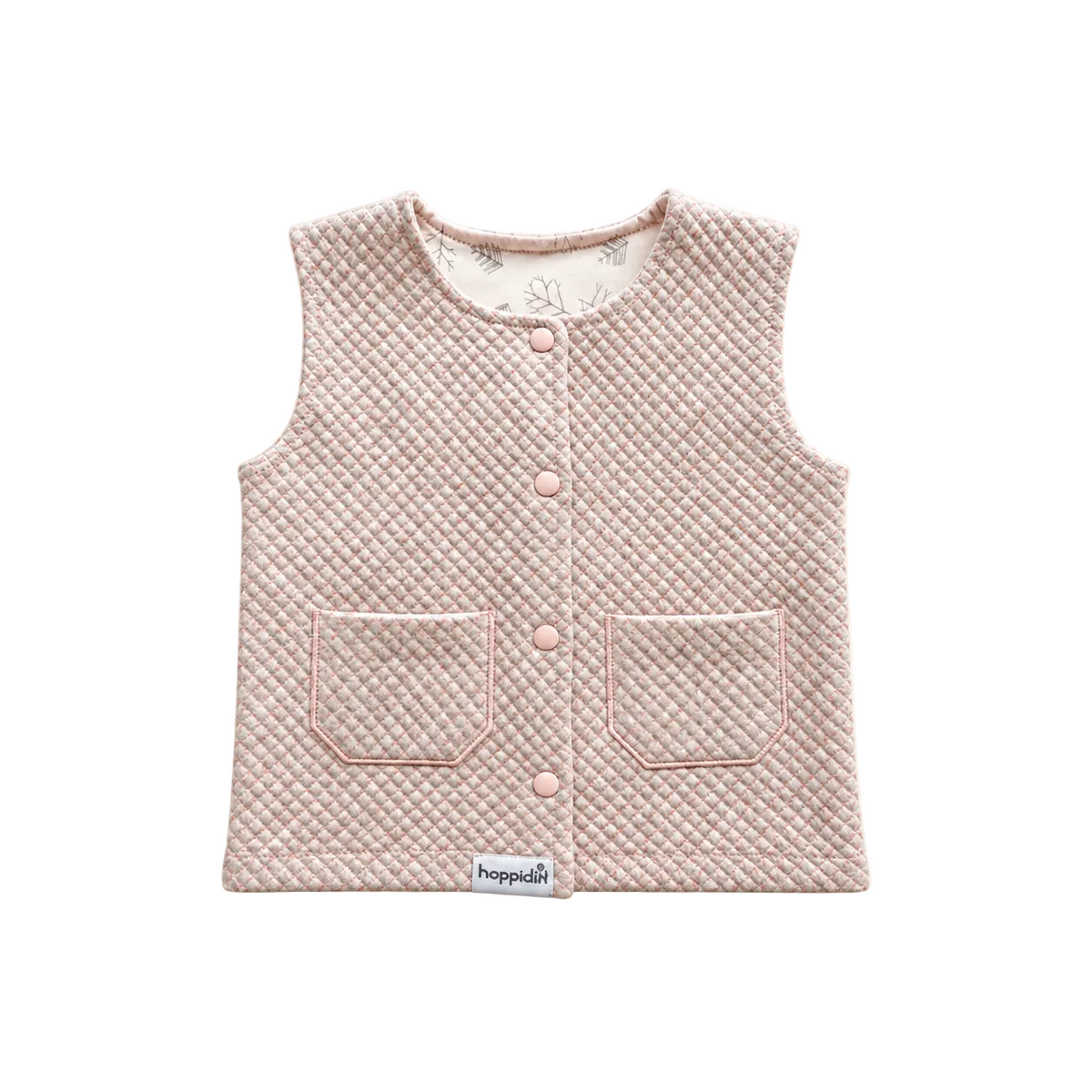 Gilet matelassé unisexe pour bébé – Powder