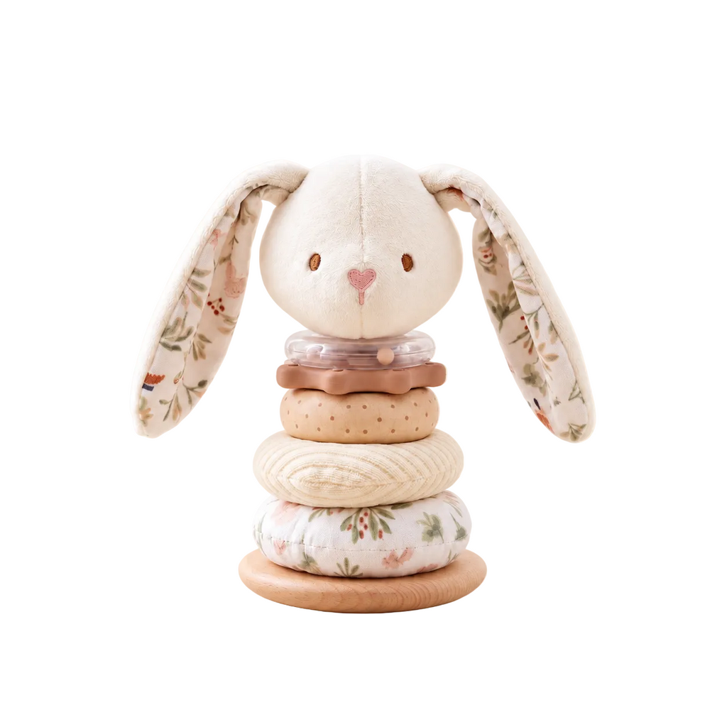 Jouet d’empilage sensoriel lapin